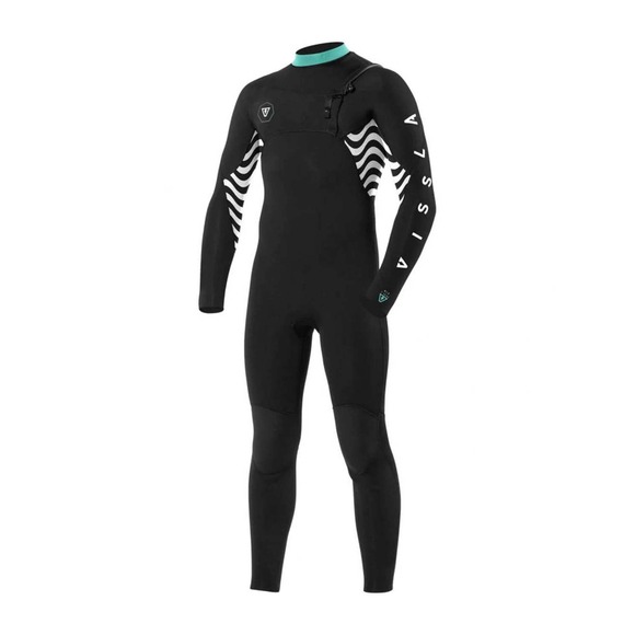 VISSLA Other - Vissla 7 Seas Shredder Wetsuit Chest Zip Fullsuit Youth 10 4/3mm SHREDDER